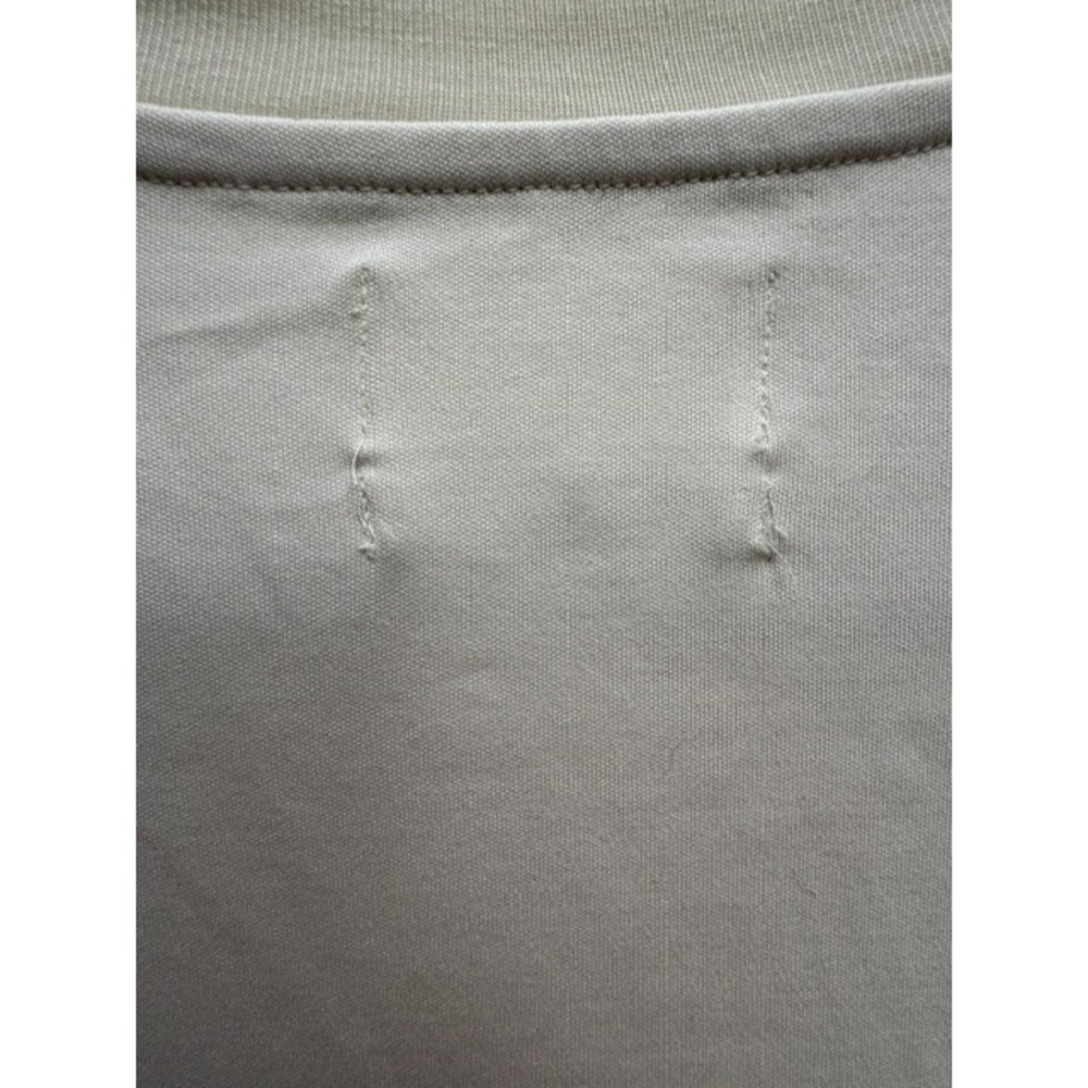 Public Supply NYC Mens Large Oversized TShirt Buttercream Cream Short Sleeve Tee - Picture 7 of 10